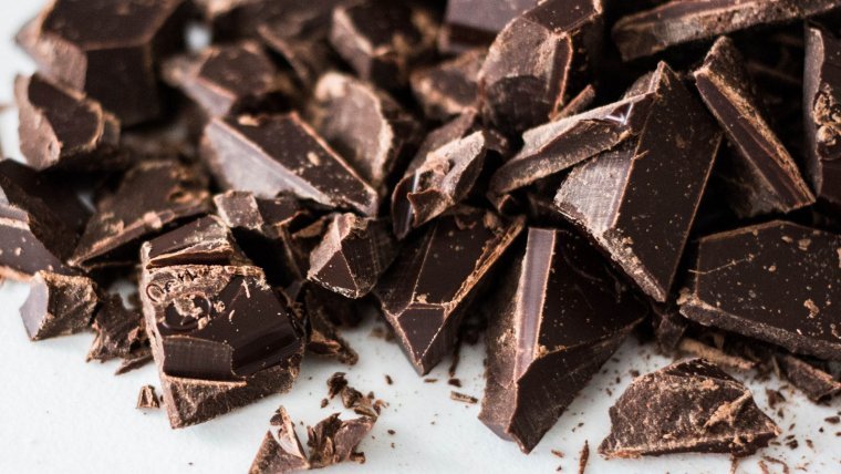 If we want like something sweet, we could have some dark chocolate (from 70% of cacao and without sugar).