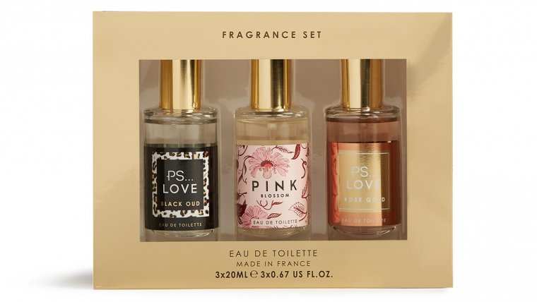 Pack de 3 perfumes, en Primark por 7,50 euros