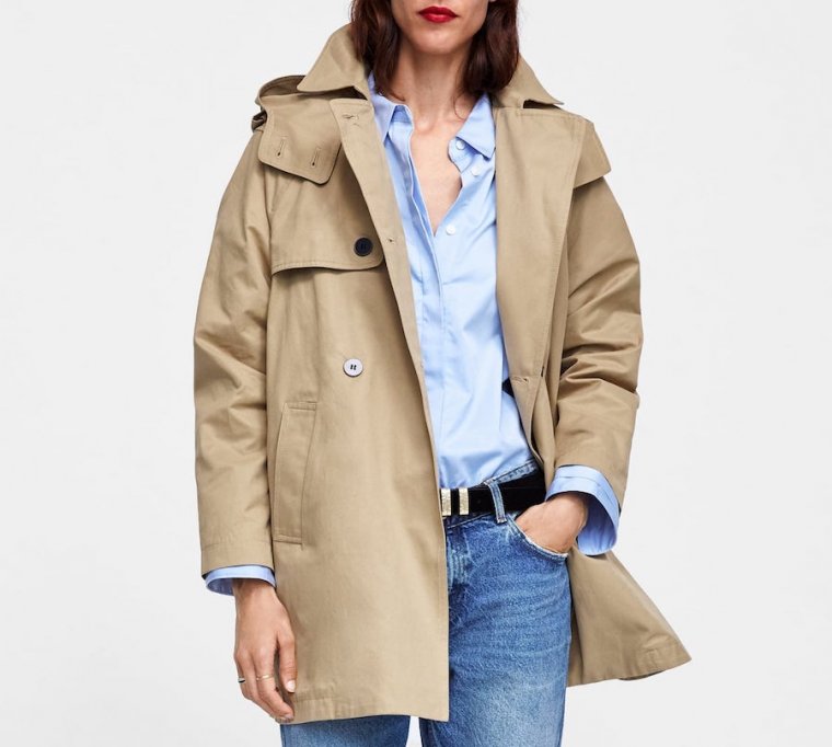 Trench coat de Zara perfecto para el 2019