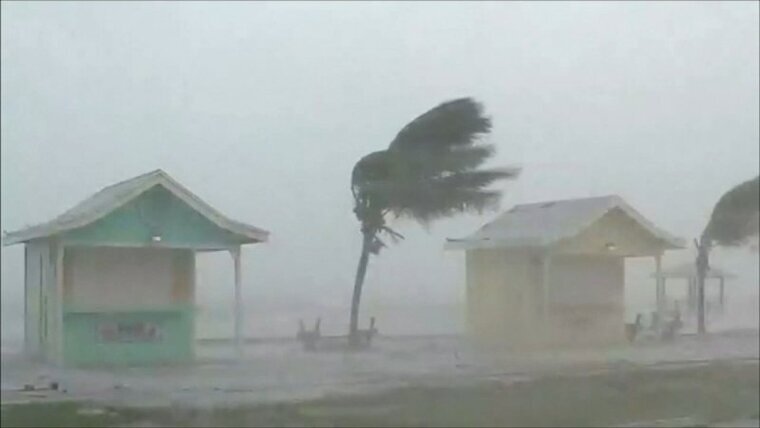 El impacto del fuerte huracán en Bahamas