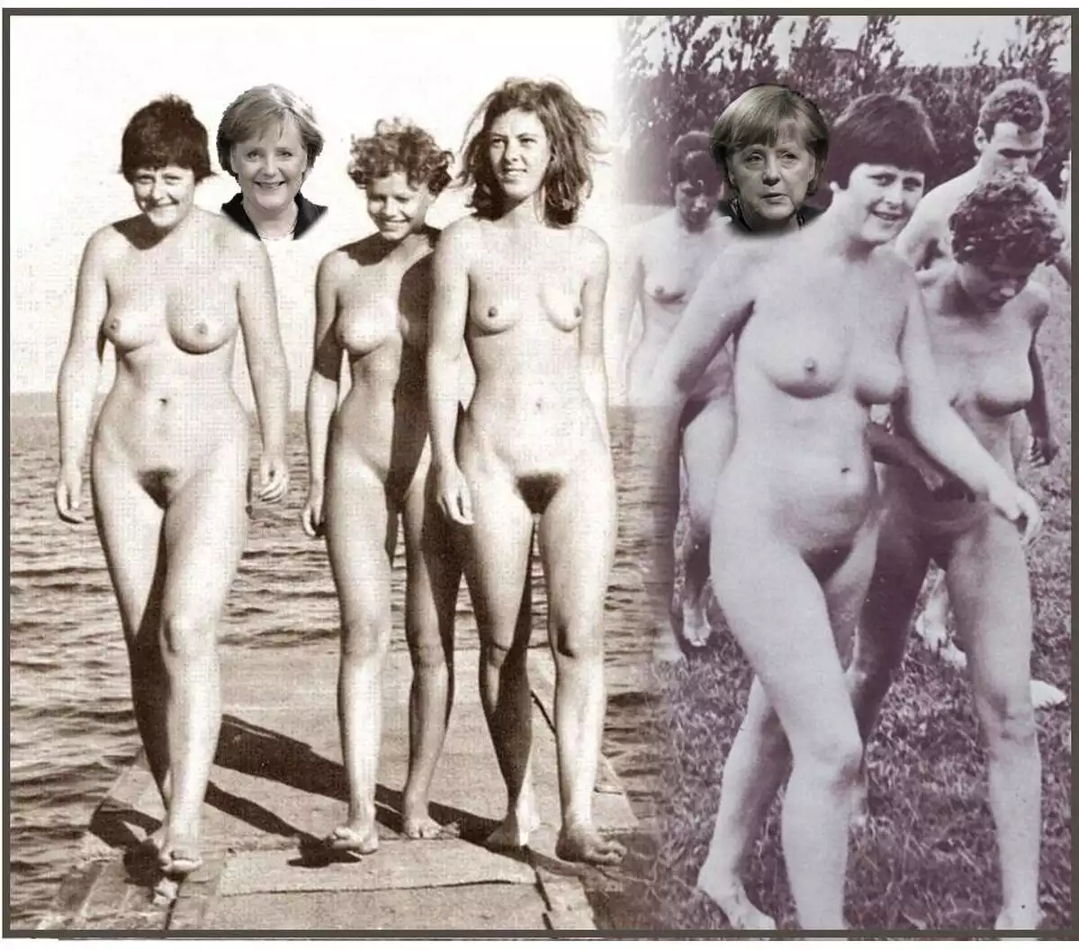 ангеле меркель в молодости голая фото 9