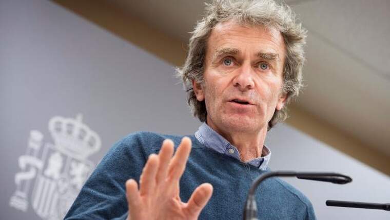 El director de el Centre de Coordinació d'Emergències, Pedro Simón, en roda de premsa
