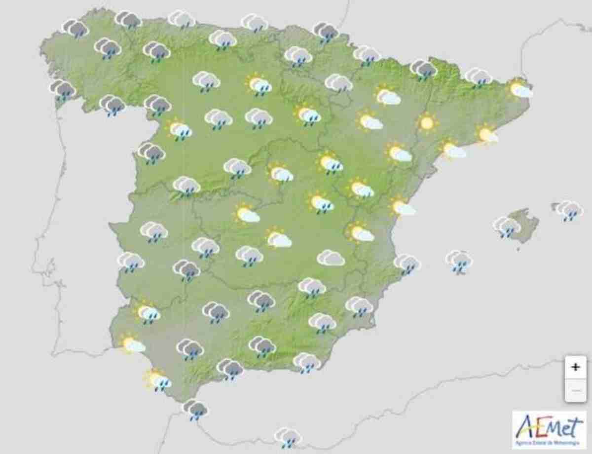 Tormentas Más Extensas Y Fuertes Para Empezar El 'finde': Tiempo En ...