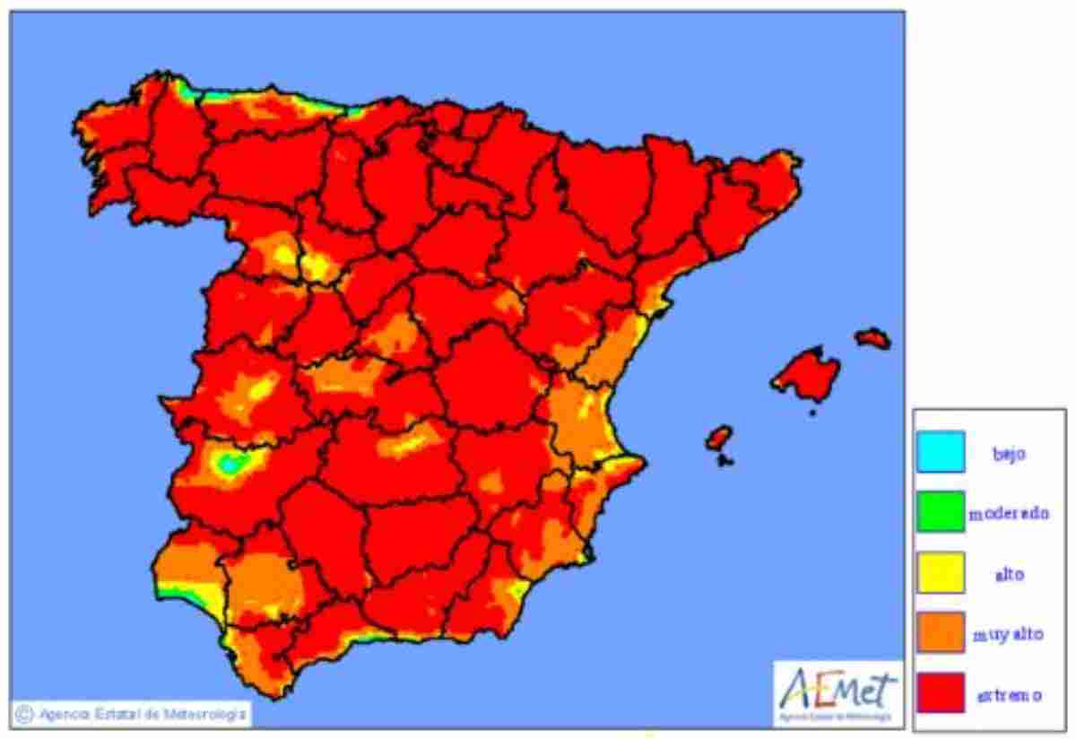 🔥 Riesgo Extremo De Incendios En Casi Toda España Estas Son Las Zonas En Alerta 5888