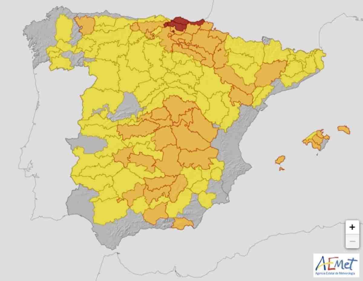 Alerta Roja En España 40 Provincias En Peligro Por La Ola De Calor Con Hasta 43ºc Este Jueves 2102