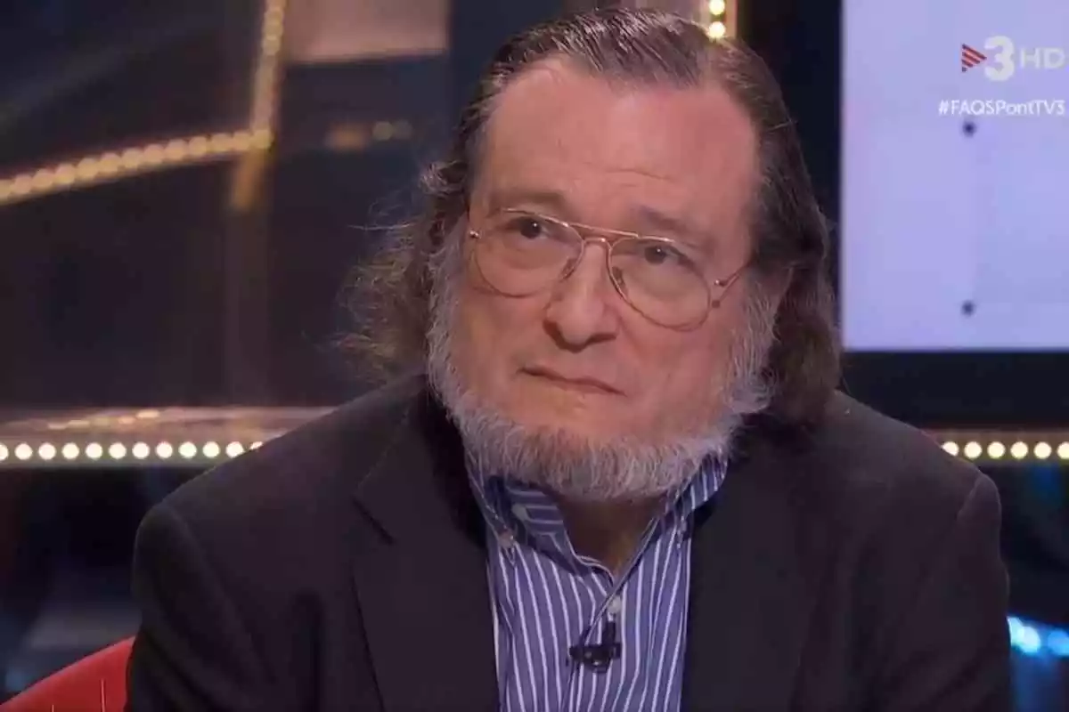 El economista Santiago Niño Becerra en el plató del programa 'FAQS' de TV3 El economista Santiago Niño Becerra en el plató del programa 'FAQS' de TV3