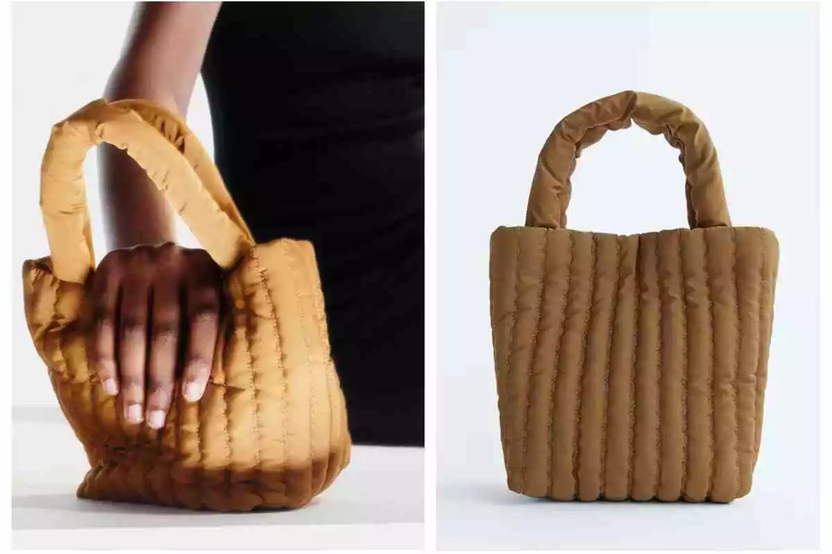 Fotografía del bolso de Zara, 2020 Fotografía del bolso de Zara, 2020