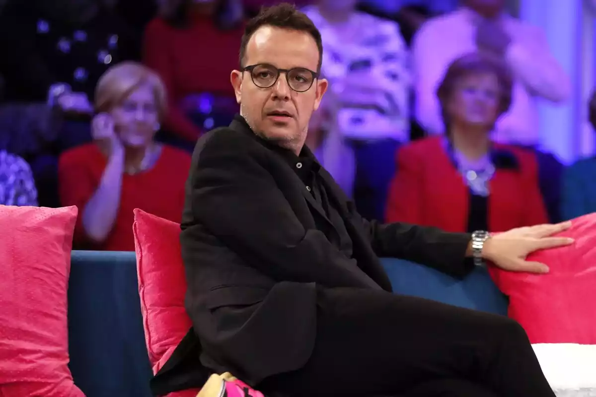 Àngel Llàcer en 'Aquellos Maravillosos Años' de Telemadrid, en noviembre de 2019 Àngel Llàcer en 'Aquellos Maravillosos Años' de Telemadrid, en noviembre de 2019