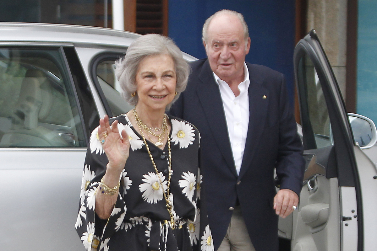 El Rey Juan Carlos I y la Reina Sofía