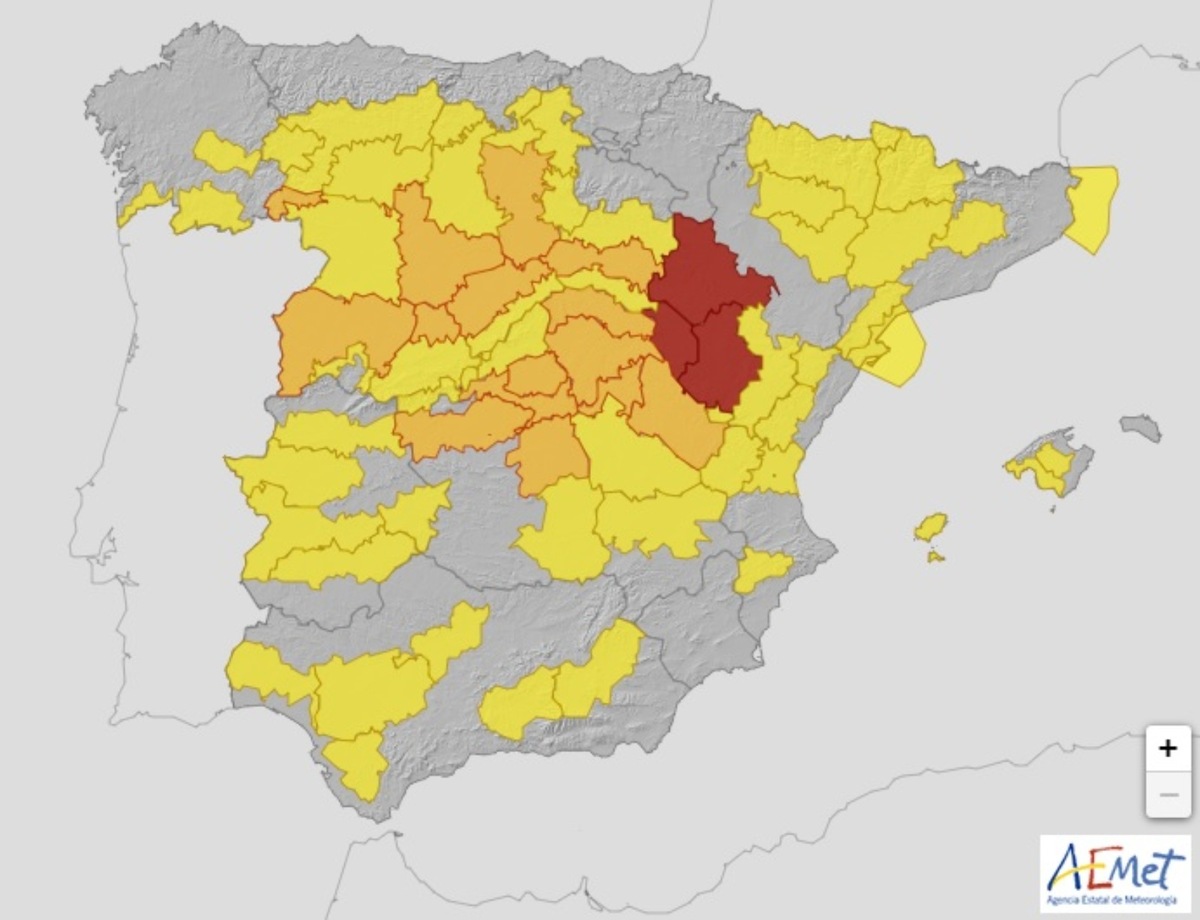 Cuidado, último y fuerte azote de la ola de frío, pero mejora a la vista Tiempo España el