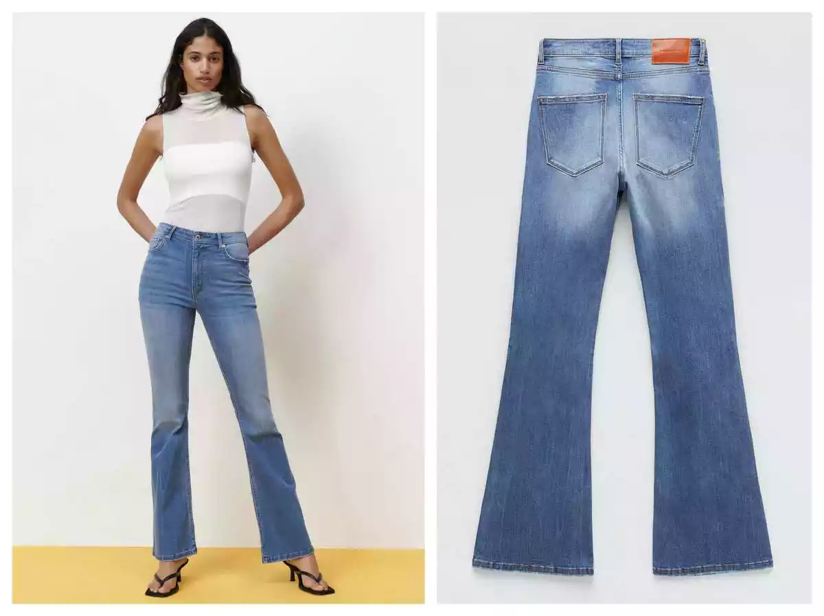 Jeans Denim ZW Skinny Flare Jeans Denim ZW Skinny Flare