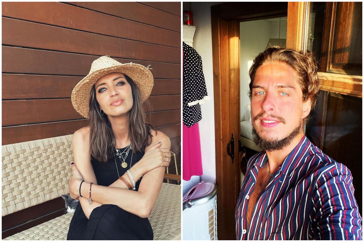 Sara Carbonero i Kiki Morente en un muntatge fotogràfic