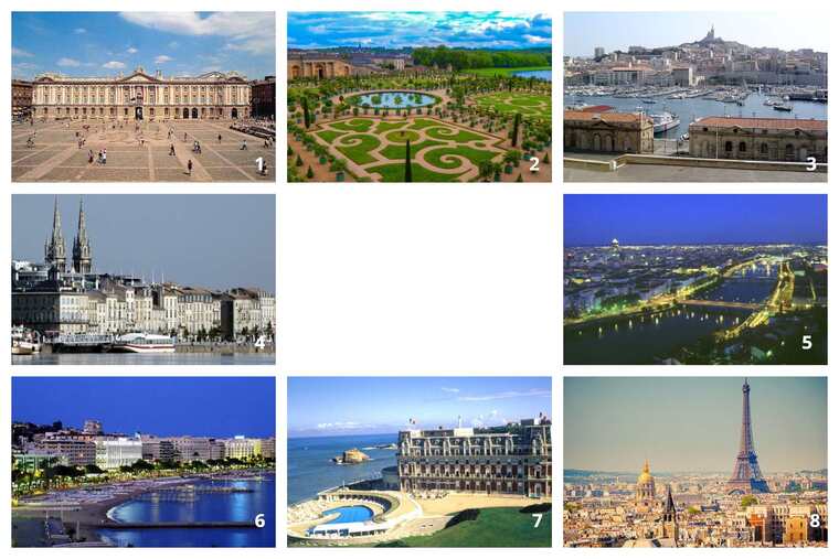 8 Románticas Ciudades de Francia