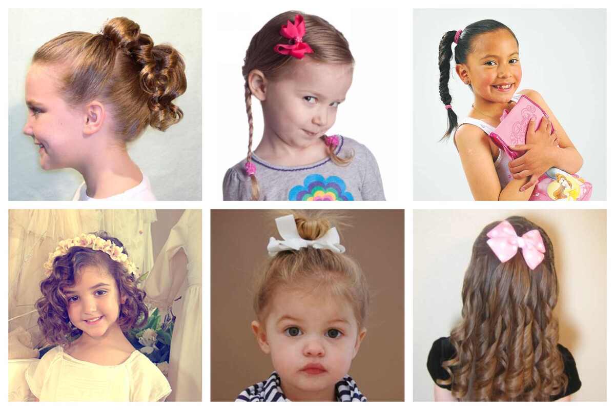 Peinados para niñas 2023 50 fotos Adorables y prácticos