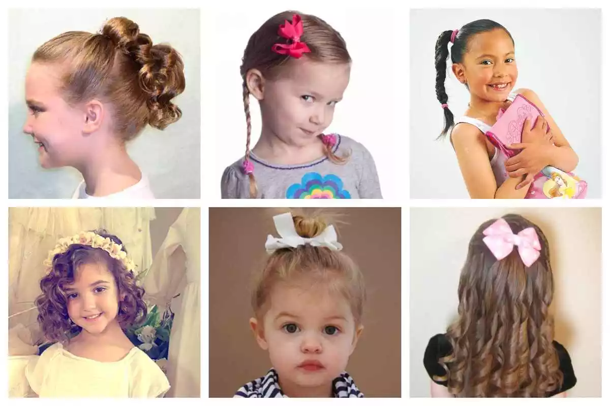 Peinados rápidos para niñas 4 ideas para el colegio  Pequeinados