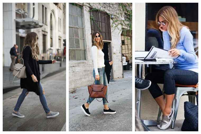 Atrévete a lucir cómoda y moderna, sin perder el estilo usando los famosos slip-on-sneakers, checa estos outfits para combinarlos