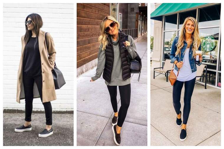 Atrévete a lucir cómoda y moderna, sin perder el estilo usando los famosos slip-on-sneakers, checa estos outfits para combinarlos.