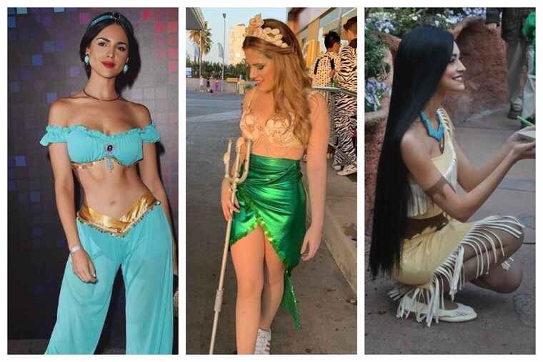 Jasmine, Ariel y Pocahontas