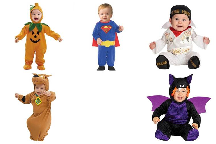 Calabaza, Superman, Elvis, Scooby Doo, Murciélago