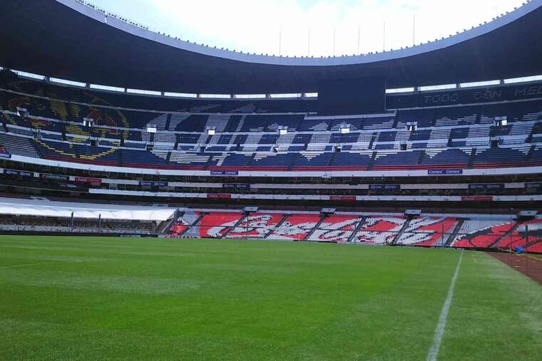Estadio Azteca por dentro