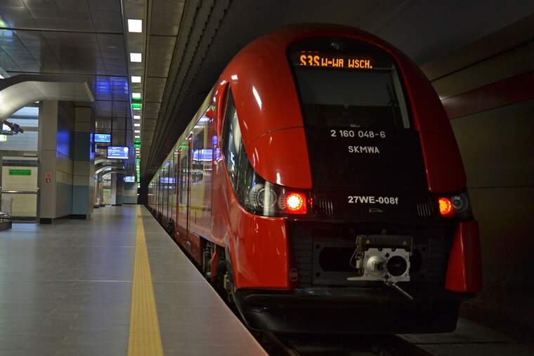 Una estación de tren