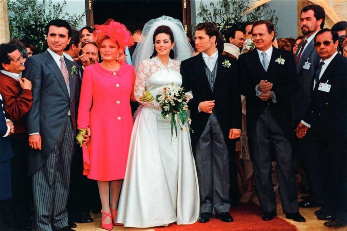 Imagen de la boda de Rocío Carrasco y Antonio David Imagen de la boda de Rocío Carrasco y Antonio David