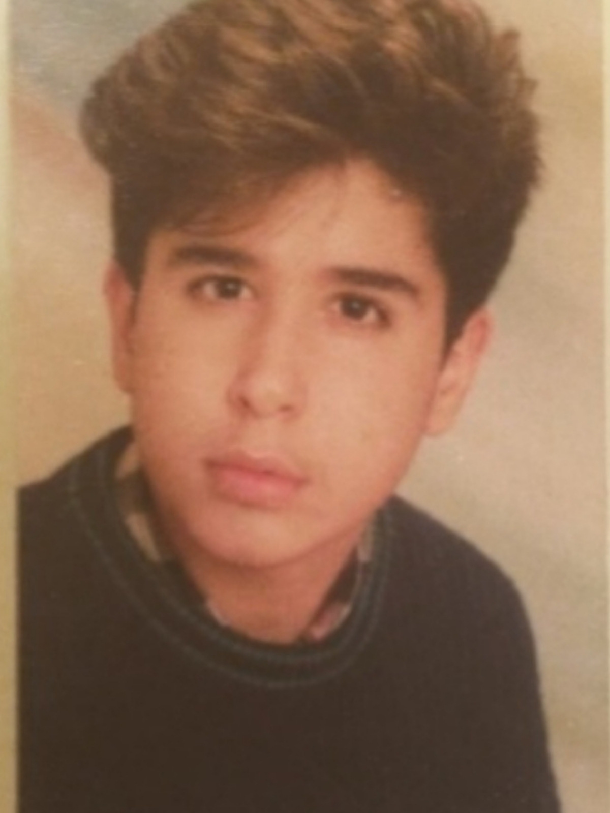 Imagen de Mario Vaquerizo de adolescente Imagen de Mario Vaquerizo de adolescente