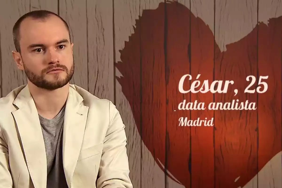 César participante de First Dates César participante de First Dates