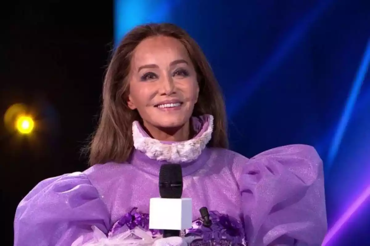 Isabel Preylser en Mask Singer Isabel Preylser en Mask Singer