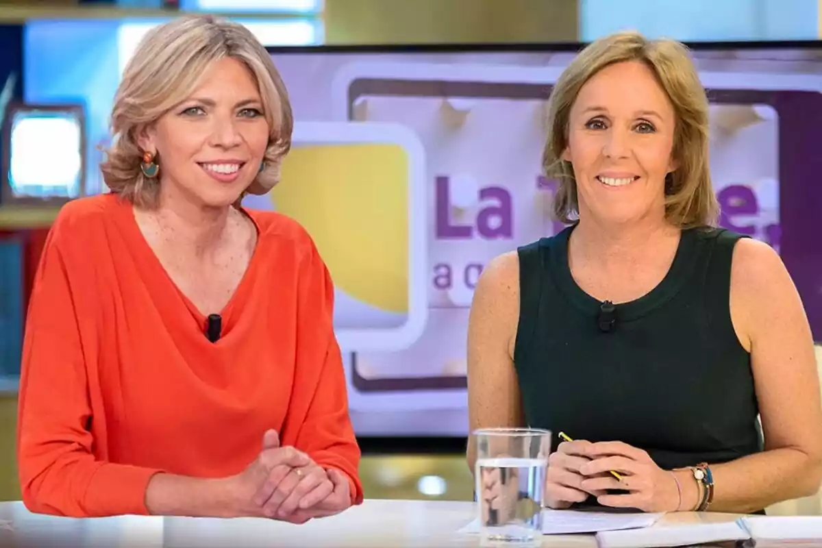 Marina Bernal y Carmen Pardo en 'La tarde, aquí y ahora' Marina Bernal y Carmen Pardo en 'La tarde, aquí y ahora'