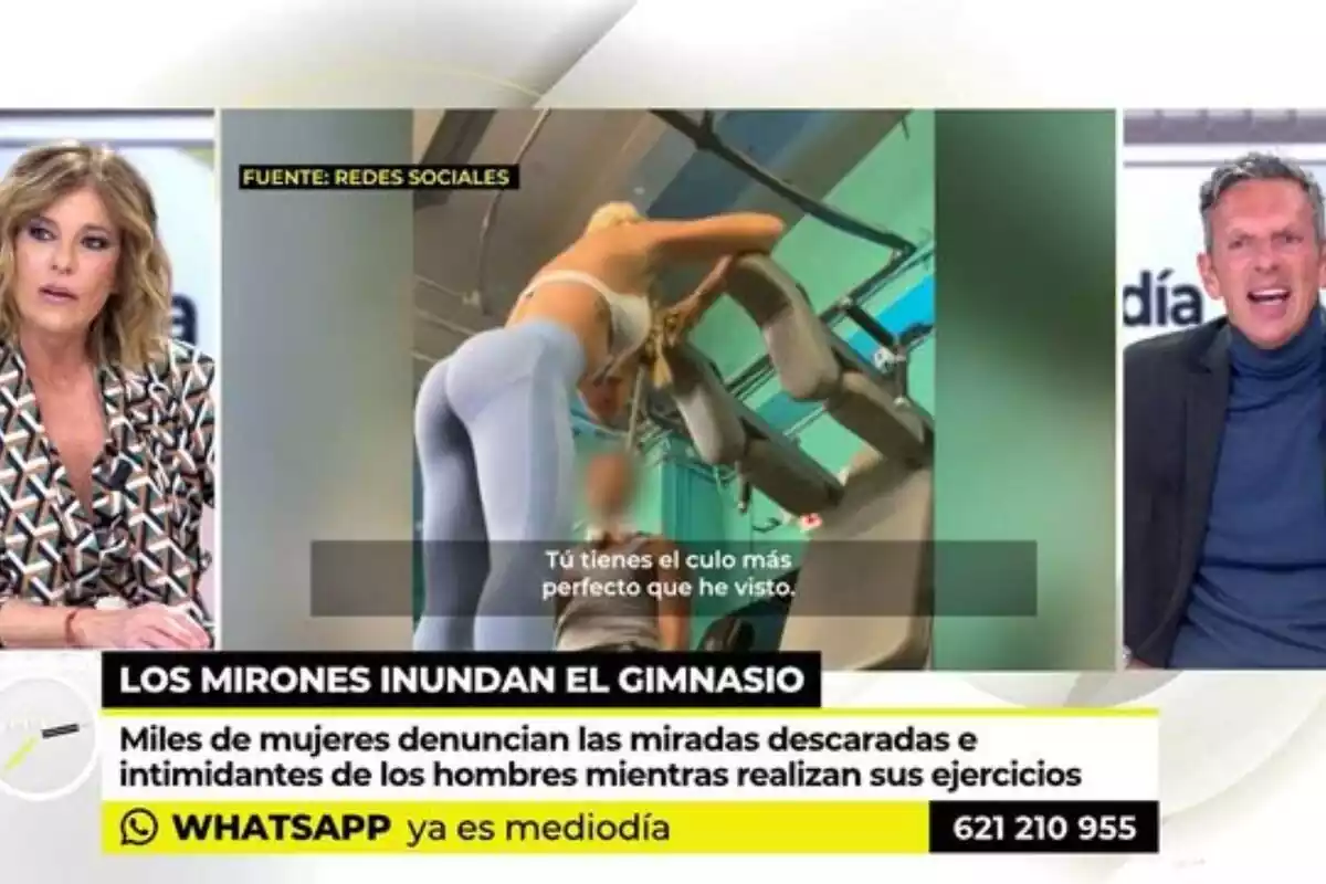 Esther Palomera y Joaquín Prat en 'Ya es mediodía' Esther Palomera y Joaquín Prat en 'Ya es mediodía'