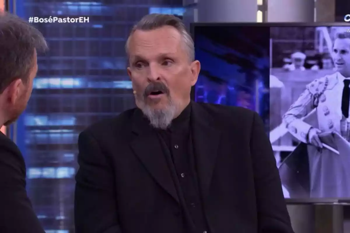 Miguel Bosé en 'El Hormiguero' Miguel Bosé en 'El Hormiguero'