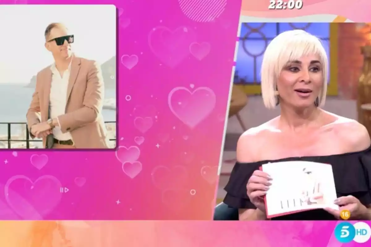 Captura de Ana María Aldón en 'Fiesta' el domingo 7 de mayo Captura de Ana María Aldón en 'Fiesta' el domingo 7 de mayo