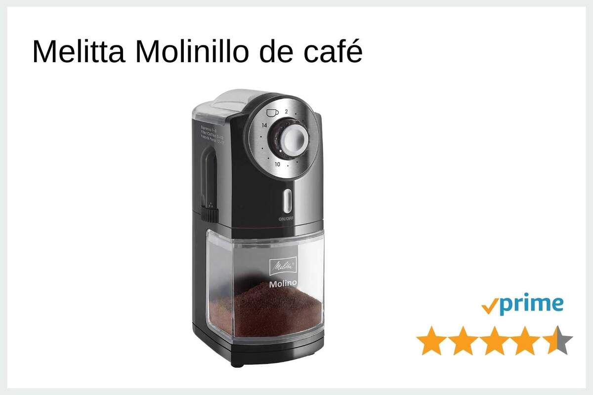 MOLINILLO CAFÉ ELÉCTRICO MELITTA — Alimentario