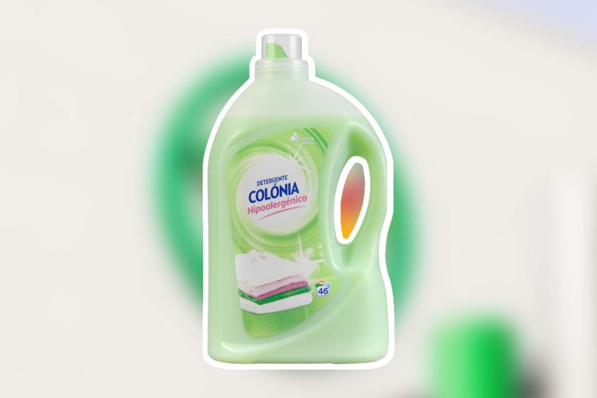 Bosque Verde Detergente lavadora liquido ropa blanca y color Botella 3 l