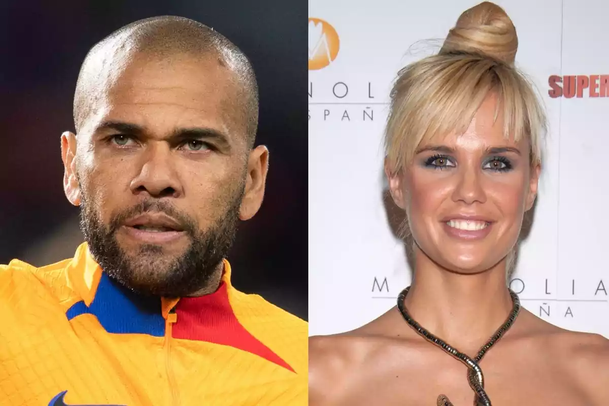Dani Alves y Miriam Sánchez Dani Alves y Miriam Sánchez