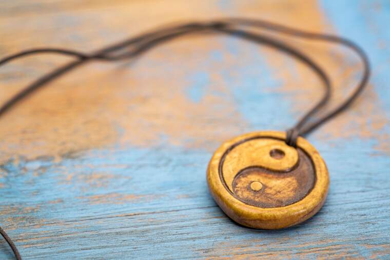 Yin and Yang necklace