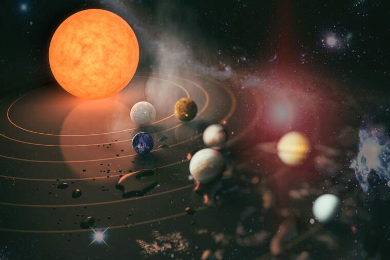 El sistema planetario