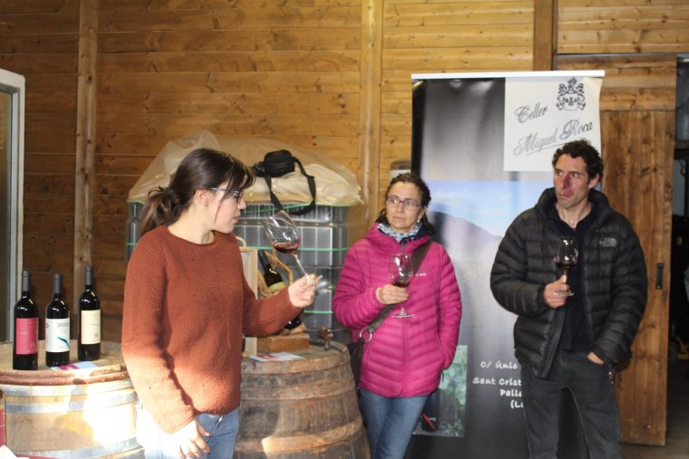 Primera sessió dels Dilluns del vi al Pallars