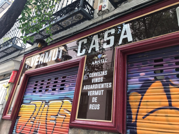 Un bar al barri madrileny de Malasaña on també tenen 'Vermut de Reus'