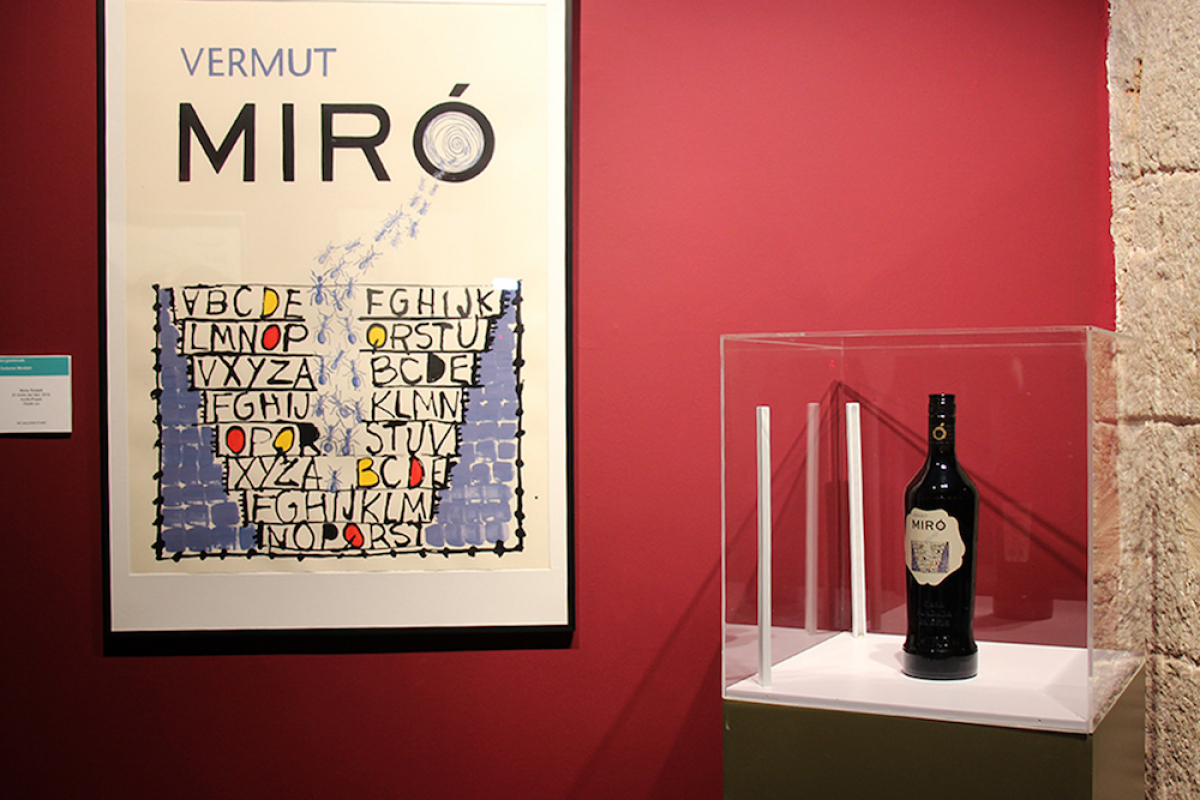 L’ampolla Vermut Reserva Edició Limitada amb la nova etiqueta guanyadora al Miro&Art