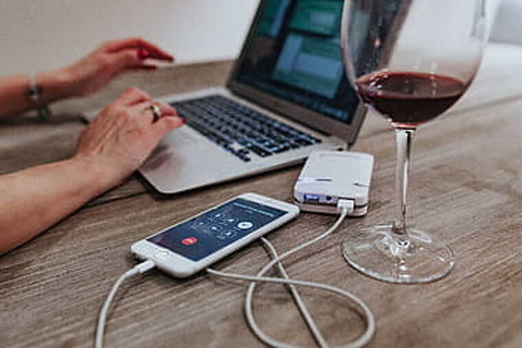 La nostra vida està als dipositius electrònics i els nostres gustos sobre vi també