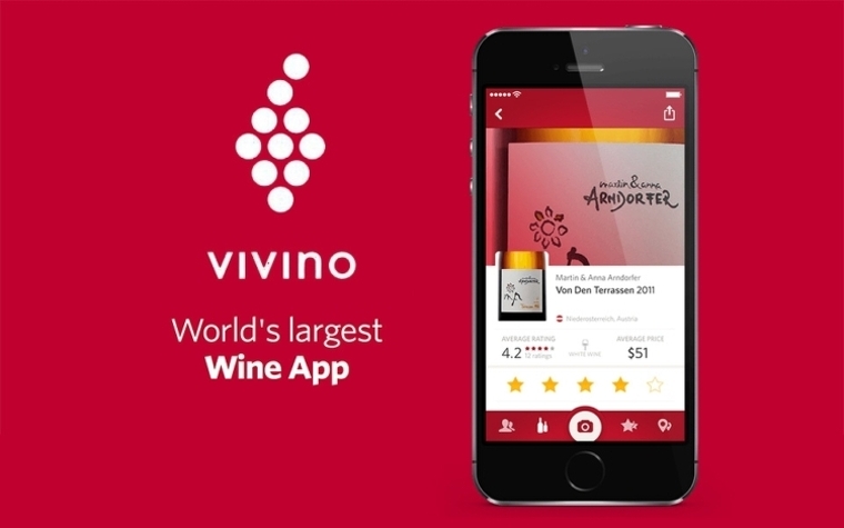 Vivino és una de les app més populars amb 30 milions d'usuaris