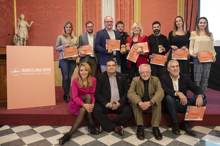 Els guanyadors de la 1a edició dels Barcelona Rosé International Bubbles Awards