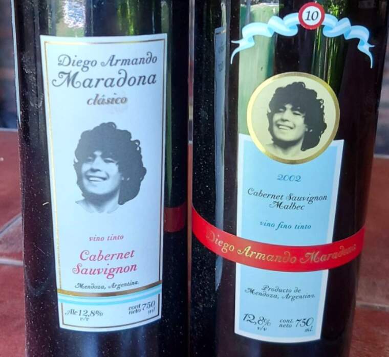 Els vins de Diego Armando Maradona que ja no s'elaboren però es venen per xifres astronòmiques