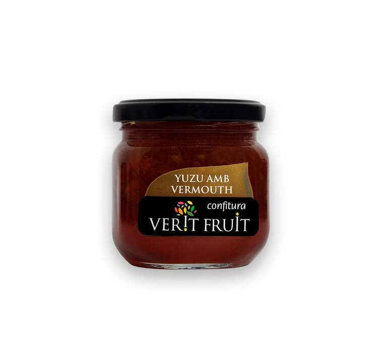 La melmelada de yuzu amb vermut que elabora Veri Fruit de Bellcaire d'Urgell