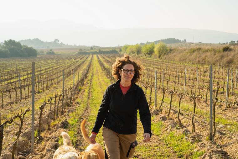 Isabel Vidal és responsable del sector de vinya de la JARC