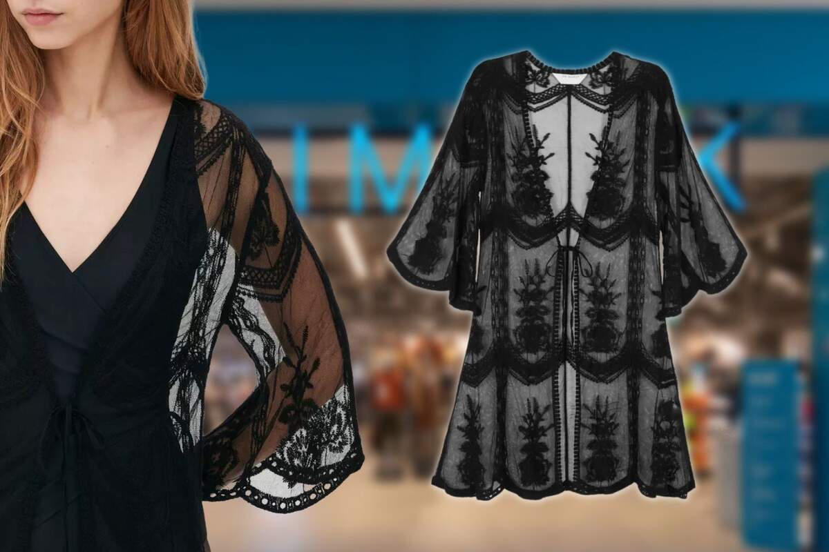 El kimono de encaje de Primark que si vas pasar tus vacaciones en la playa