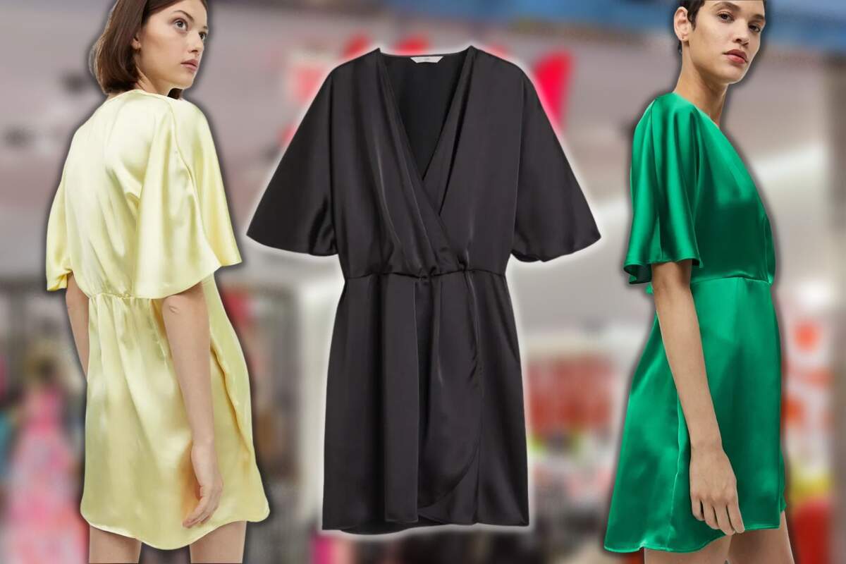 El vestido corto estilo kimono de H&M se ha convertido en mi favorito temporada