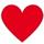 Imagen de un corazón rojo